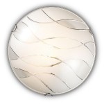 Светильник настенно-потолочный Sonex Mona хром/белый 144/К